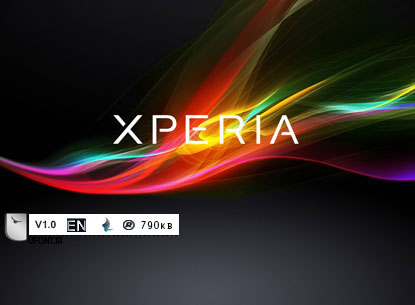 دانلود فونت اورجینال Xperia - پیشنمایش