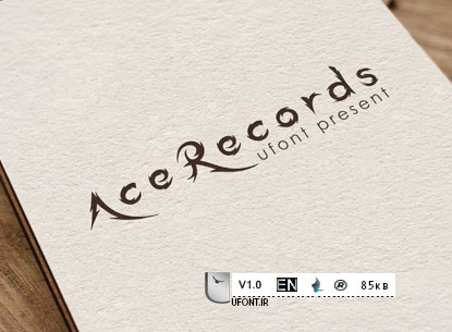 دانلود فونت لاتین ace records - پیشنمایش