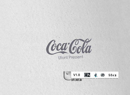 دانلود فونت لاتین CocaCola - پیشنمایش