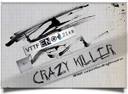 فونت لاتین crazy killer https://ufont.ir/wp-content/uploads/2012/11/Crazy-Killer-ufont.ir_.jpg