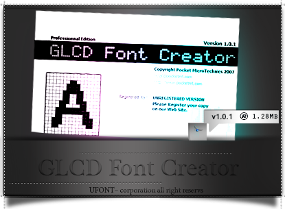 نرم افزار Glcd Font Creator