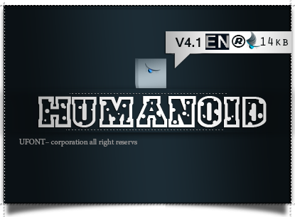 دانلود فونت Humanoid