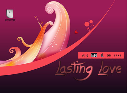 فونت lasting Love