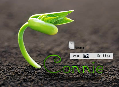 دانلود فونت لاتین Connie