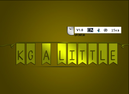 دانلود فونت لاتین font-latin-KGALittleSwag