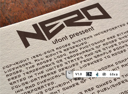 دانلود فونت گرافیکی و جدید Nero