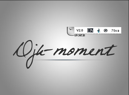 دانلود فونت لاتین Moment