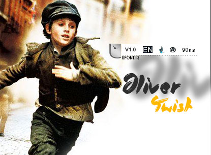 دانلود فونت لاتین oliver twist