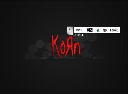 فونت Korn