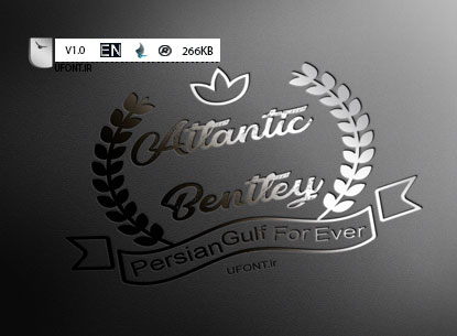 دانلود فونت لاتین Atlantic Bentley