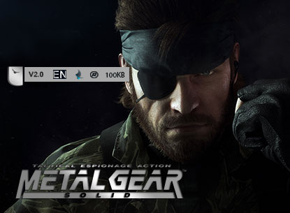 فونت لاتین بازی metal gear solid