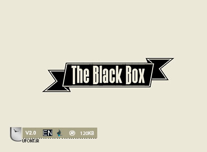 فونت لاتین black box