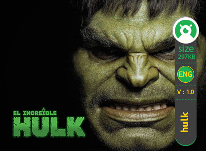 پیش نمایش فونت لاتین هالک Hulk